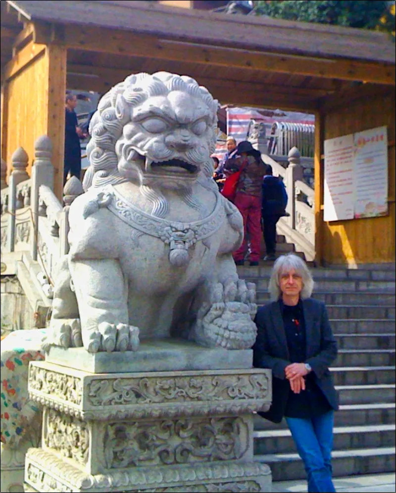 NM at Jinming Temple, Nanjing.